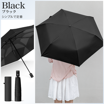 超軽量 わずか258g 日傘 折りたたみ 遮光 傘 折り畳み傘 6本骨 uvカット 紫外線対策 日焼け対策 メンズ レディース