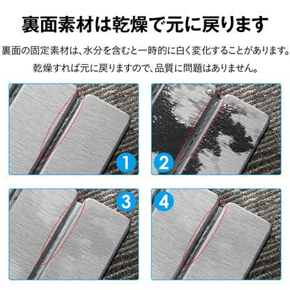 折りたたみ珪藻土バスマット 吸水 速乾 抗菌 防カビ 消臭 すべり止め 滑り止めシート 立て掛け収納 コンパクト さらさら 浴室 バスルーム 洗面台