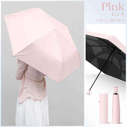軽量258g 折りたたみ日傘｜遮光・UVカット 通勤・お出かけを涼しく スリム収納