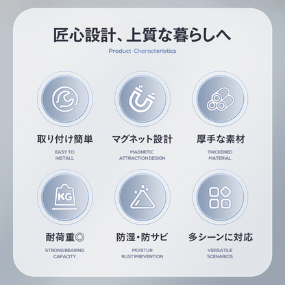 マグネットソープホルダー 石けん置き 石鹸ホルダー 浴室収納 お風呂 収納ラック 壁掛け 石けんトレー 水切り せっけん台 バスルーム 洗面所 キッチン収納 磁石 防錆 防湿 浮かせる収納