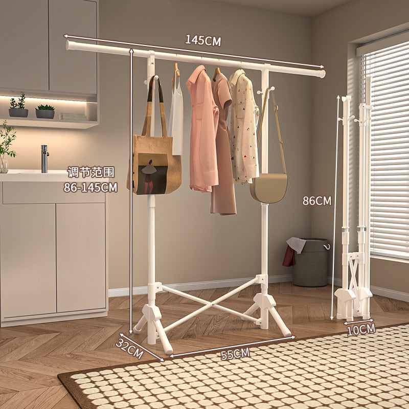 室内物干し 折りたたみ 超省スペース｜1列/2列が選べる ネット棚の有無も選択OK 賃貸でもスッキリ乾燥