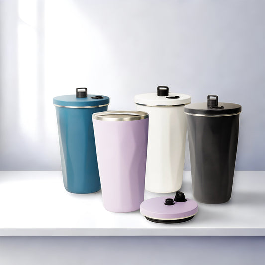 ストロー付きステンレスタンブラー 600ml｜真空断熱で長時間キン冷え/保温 テイクアウト気分で毎日使い