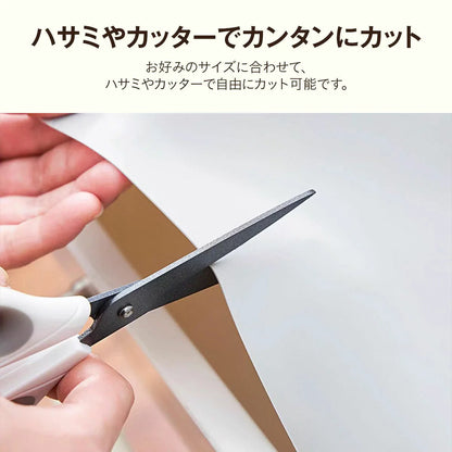 調理台保護シリコンマット 80×60×厚さ2mm｜耐熱約230℃・防汚 半透明で天板を美しくキープ