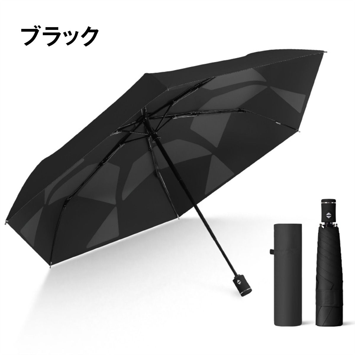 軽量258g 折りたたみ日傘｜遮光・UVカット 通勤・お出かけを涼しく スリム収納