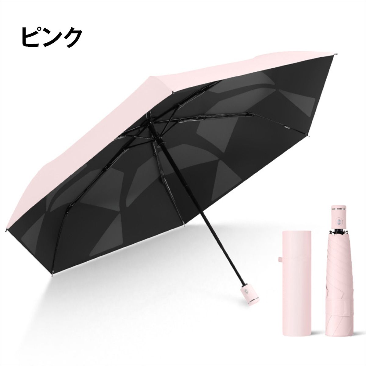 超軽量 わずか258g 日傘 折りたたみ 遮光 傘 折り畳み傘 6本骨 uvカット 紫外線対策 日焼け対策 メンズ レディース ワンプッシュ 軽量 おりたたみ傘 晴雨兼用