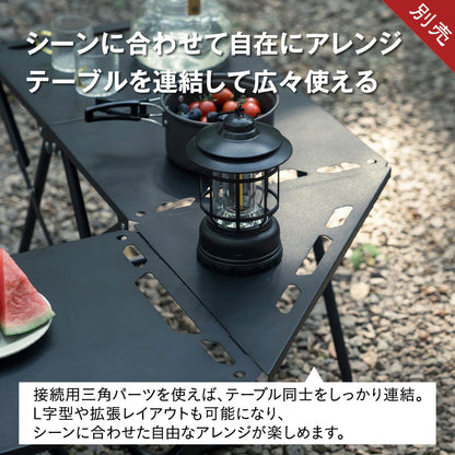アウトドア テーブル 折りたたみ 軽量 コンパクト 耐荷重60kg 収納袋付き 折りたたみテーブル 頑強 カーボンスチール キャンプテーブル バー 31