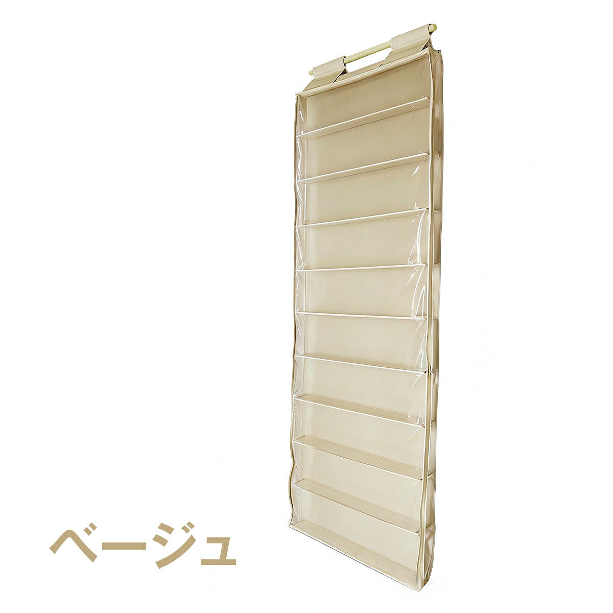 ぬいぐるみ収納ウォールポケット 10段 大容量 壁掛け ドア掛け 吊り下げ 縦型 クローゼット 子供部屋 おもちゃ 小物 推し活 フィギュア 見せ 12