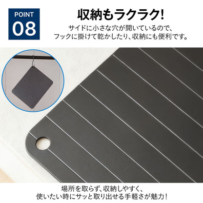 解凍プレート 急速解凍プレート 自然解凍プレート 電子レンジ不要 解凍 プレート 解凍トレー 解凍ボード アルミ解凍プレート まな板 家庭 11