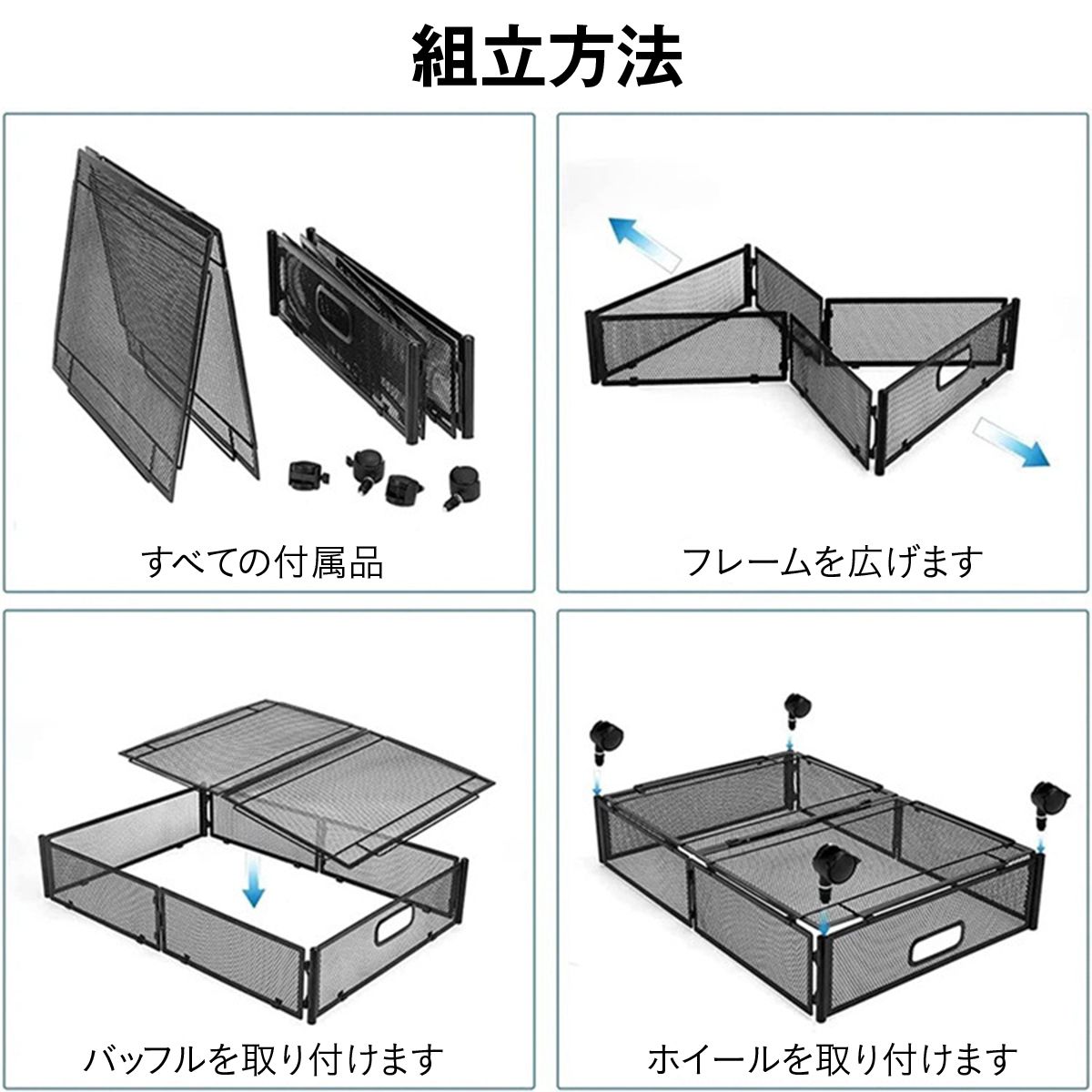 ベッド下収納 キャスター付き 収納ボックス 折りたたみ コンテナ 折りたたみ 収納ケース 薄型 ベッド下収納ワゴン キャスター ベッド下収 28