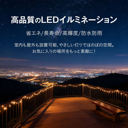クリスマス イルミネーション ライト イルミネーション ジュエリーライト ツリー飾り 屋内外対応 6形状 丸球 星（スター/星型） ムーン（月 8