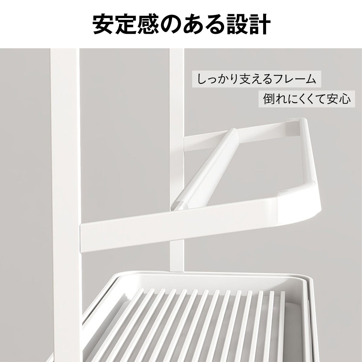 ジャグボトルスタンド 水筒 タンブラー 乾燥スタンド ジャグスタンド 水切りスタンド 水切りラック 2段 斜め置き 省スペース トレー付き 取り外し可 速乾 風通し 衛生的 マグカップ 哺乳瓶 27