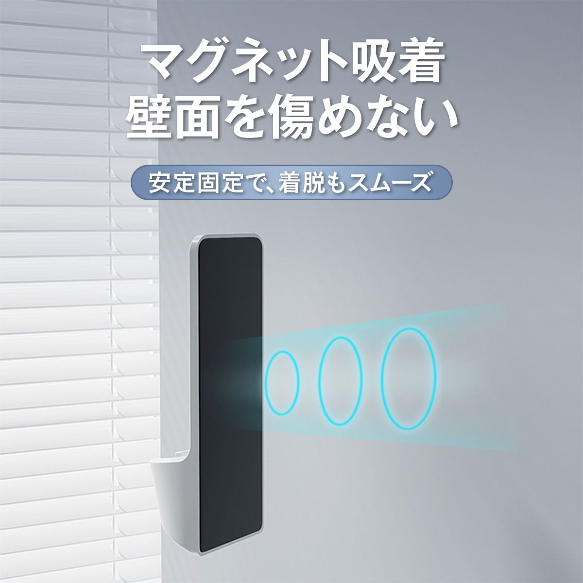 マグネットシャワーホルダー シャワーヘッドホルダー 浴室 お風呂 収納 壁掛け 磁石 角度調整 穴あけ不要 壁を傷つけない 防錆 防湿 バスルーム シャワーフック 取り付け簡単 賃貸対応 3